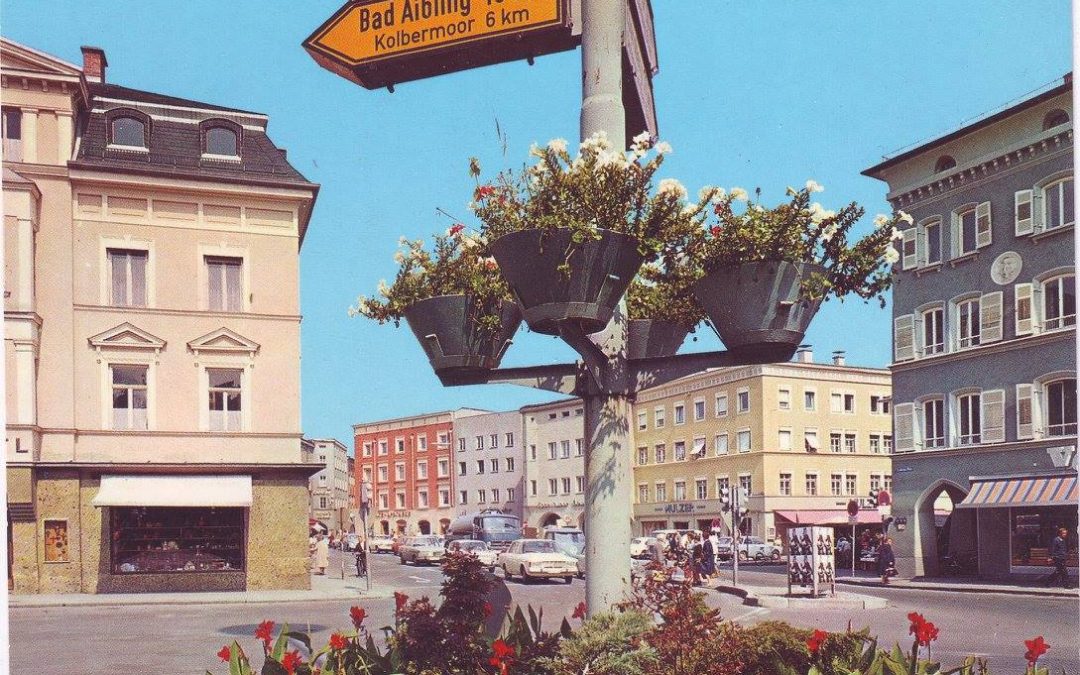 Ludwigsplatz, Rosenheim, 1970er