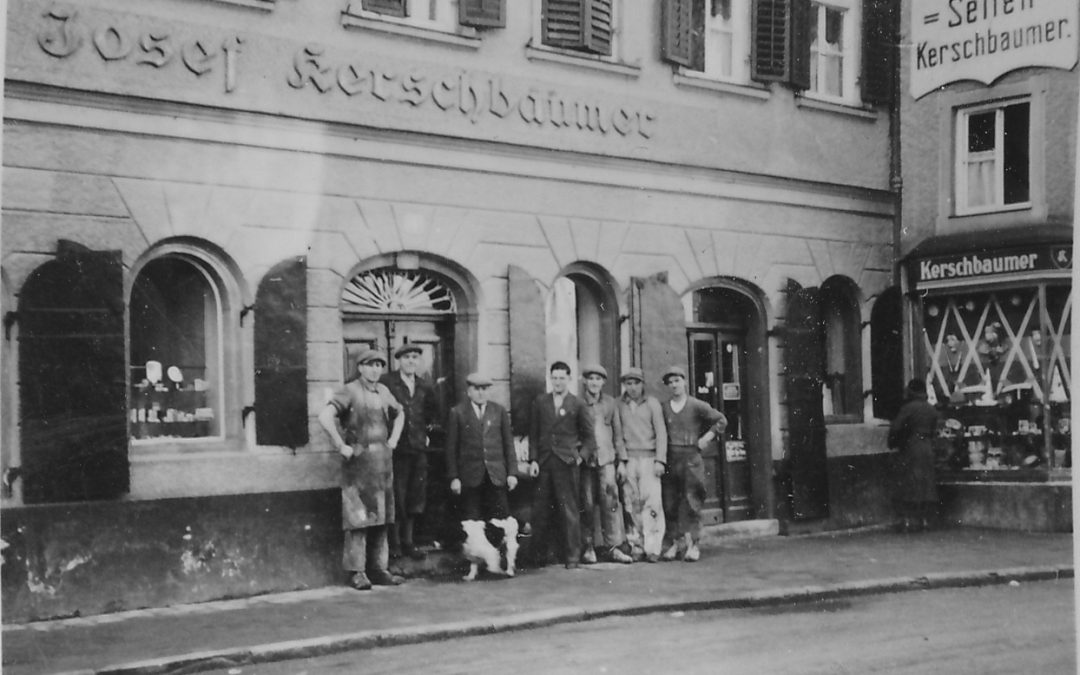 Seifenwarenhändler Kerschbaumer, Rosenheim, 1950er