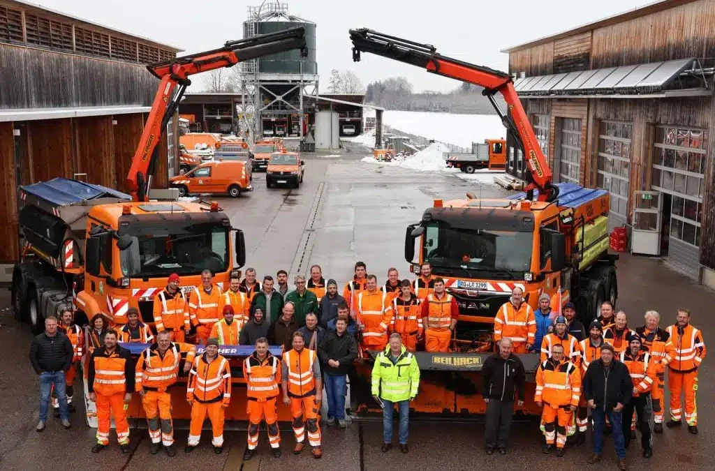 Winterdienst des Landkreises Rosenheim ist bereit für den Winter