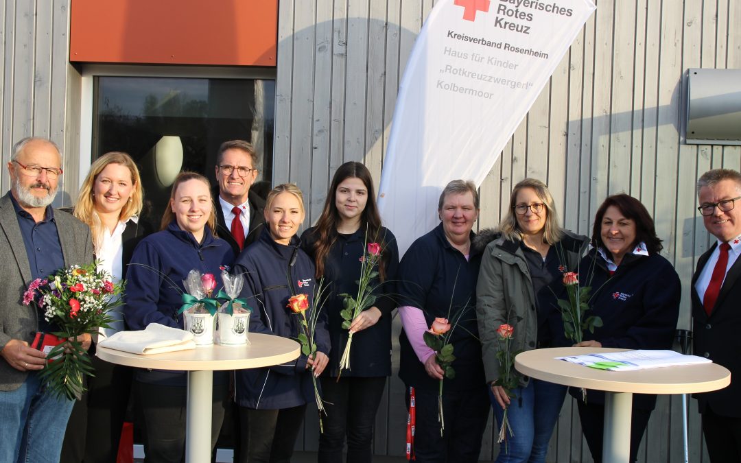 BRK-Kinderkrippe „Rotkreuzzwergerl“ wurde zum „Haus für Kinder“ erweitert