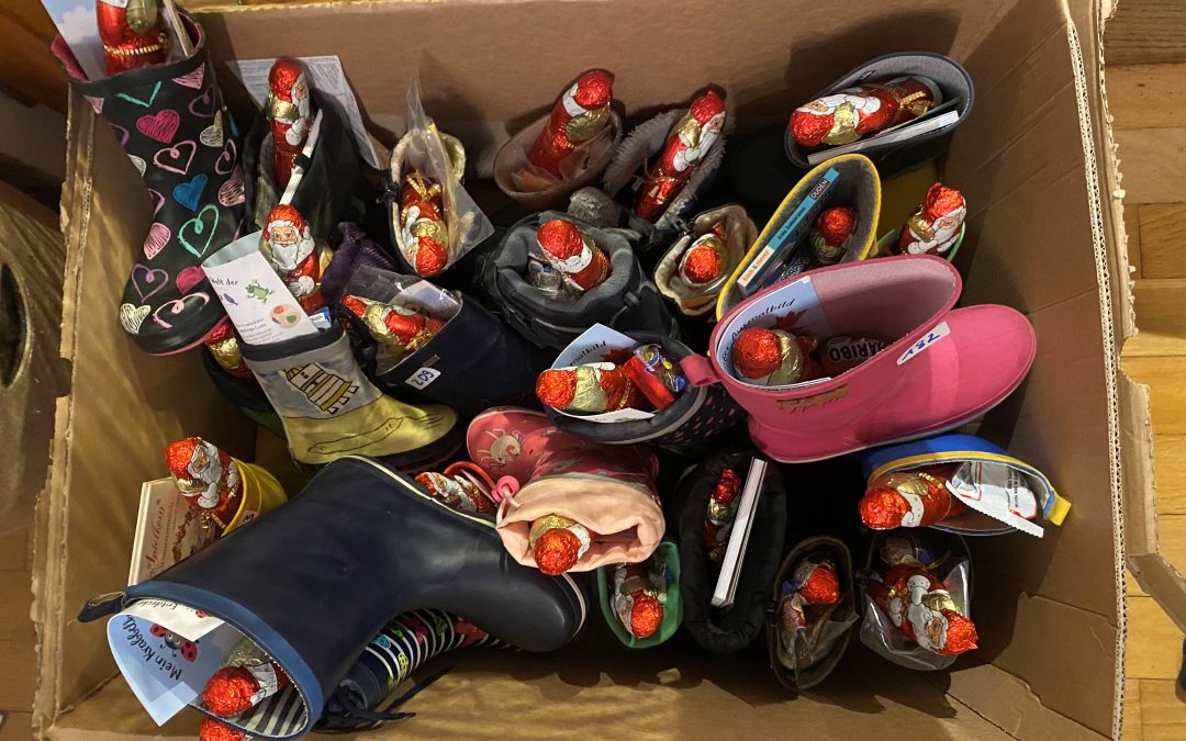 Nikolausstiefelaktion in Bruckmühl