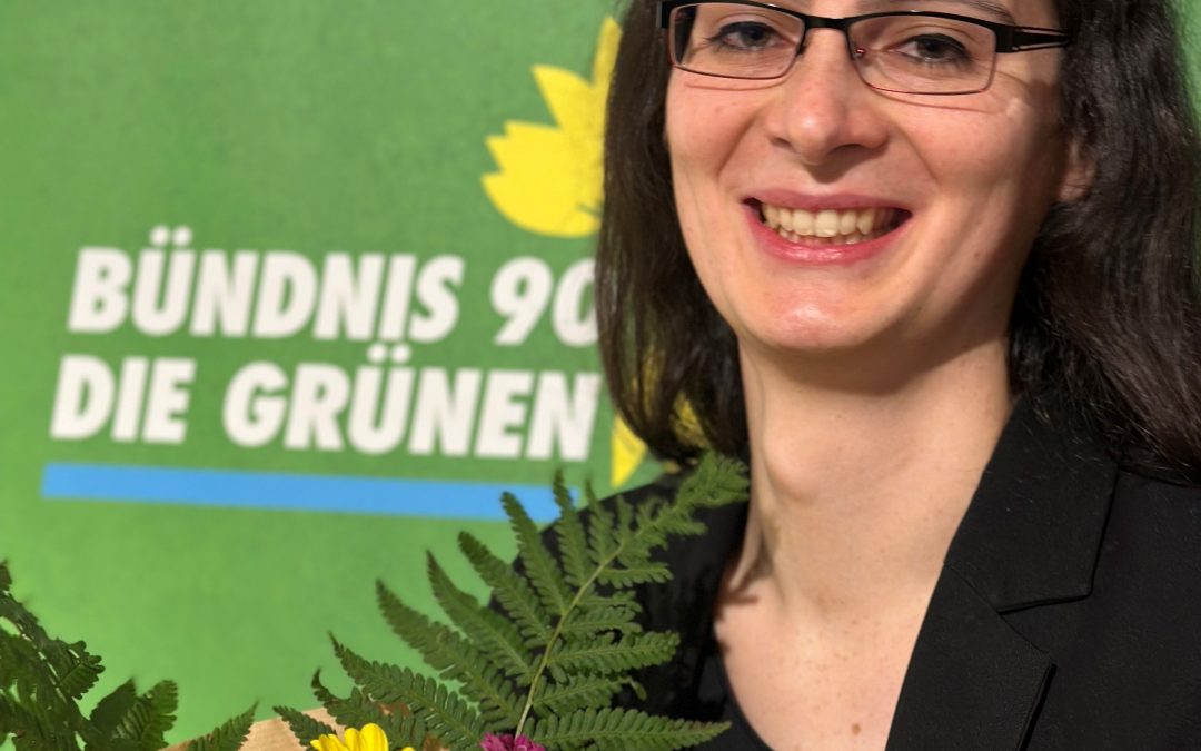 Victoria Broßart ist Rosenheimer Wahlkreiskandidatin für B90/Grüne