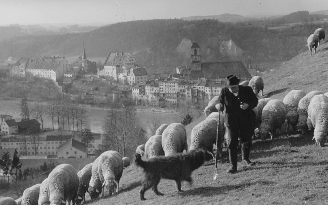 Wasserburg, Landkreis Rosenheim, um 1940