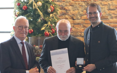 Goldene Bürgermedaille für Manfred Hellstern