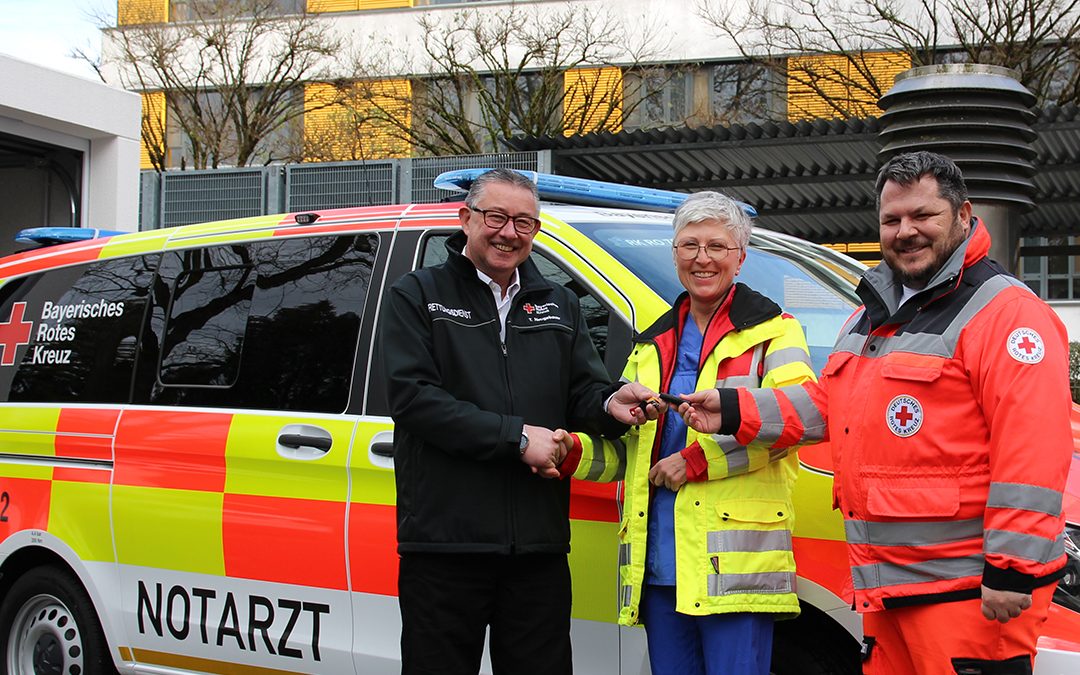 Neues Notarzteinsatzfahrzeug für BRK-Rettungsdienst