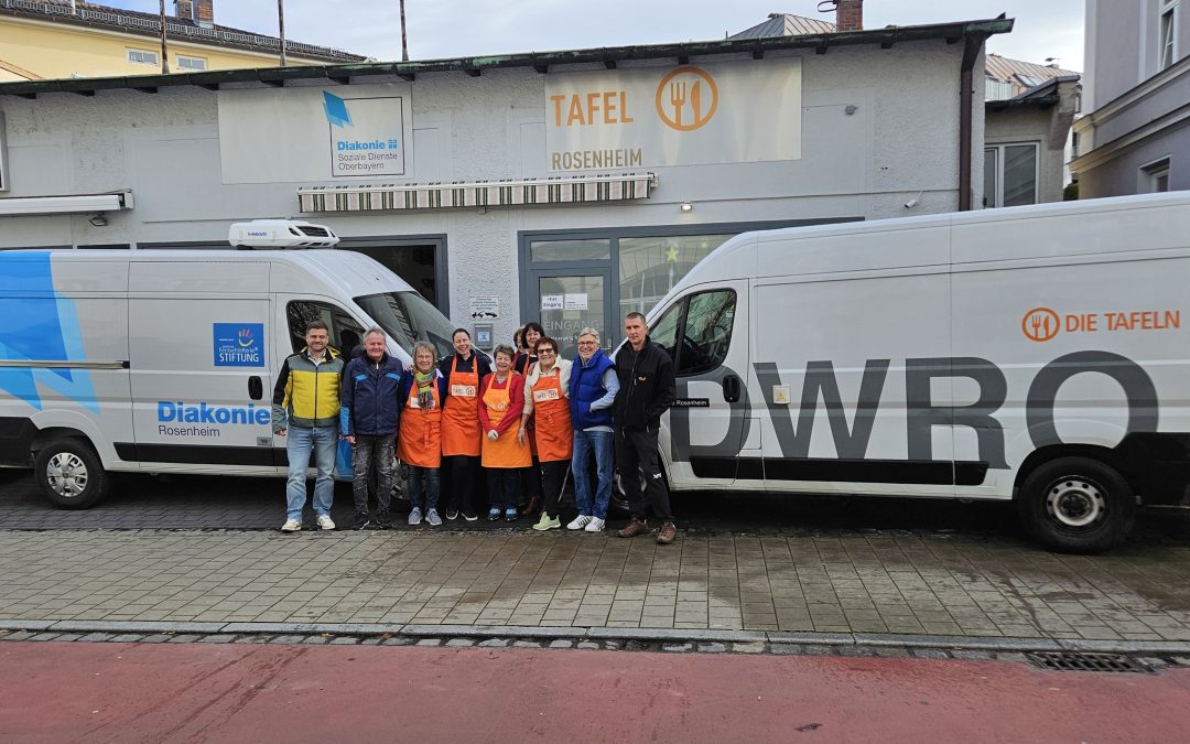 Zwei neue Kühlfahrzeuge für die Tafeln der Region Rosenheim