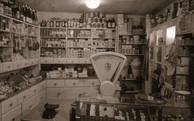 Lebensmittelladen Kiesmüller, Rosenheim, 1952