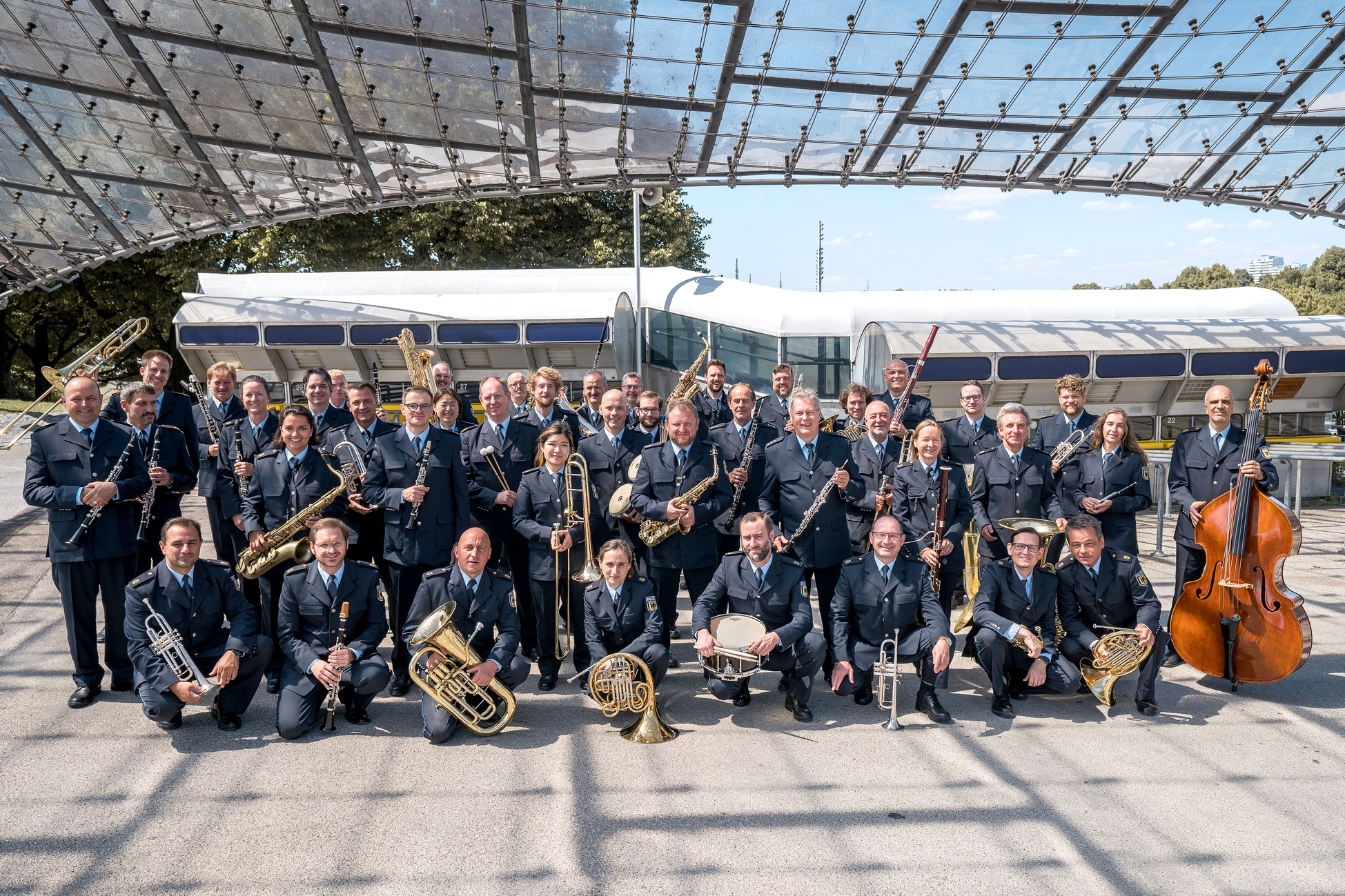 Orchester München Das Bundespolizeiorchester München gastiert am 16. Januar 2025 anlässlich des traditionellen Neujhahrs Rosenheim. Foto: Bundespolizei