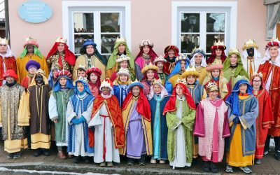Neun Sternsinger-Gruppen brachten den Segen in Häuser in Kammer