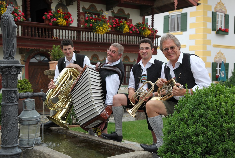 Hinterberger Die 4 Hinterberger Musikanten. Foto: Copyright: Die 4 Hinterberger Musikanten