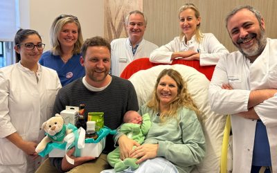Lorenz Gregor Weyerer erblickt am Neujahrstag das Licht der Welt im WoMed Klinikum Rosenheim