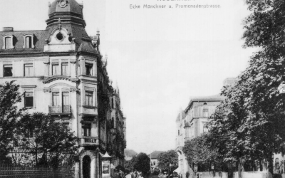 König-Otto-Kreuzung, Rosenheim, ca. 1890
