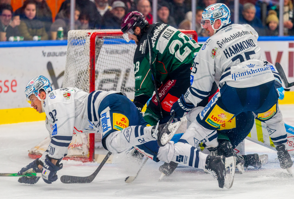 star 1 Starbulls Rosenheim gegen Dresdner Eislöwen: Fotos: Ludwig Schirmer / Peter Lion