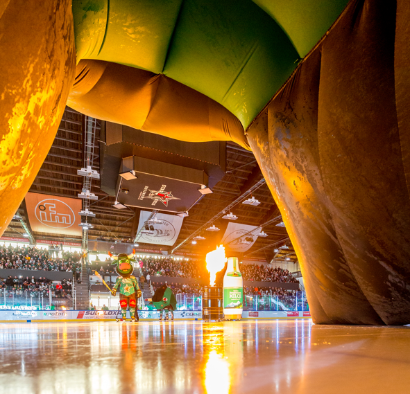 1 Starbulls Rosenheim gegen Ravensburg Towerstars am 9.2.2025)