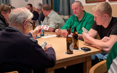 70 Kartenfreunde beim Schafkopfrennen in Kammer