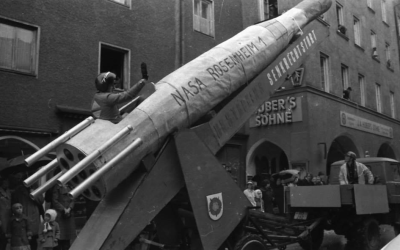 Faschingszug, Rosenheim, 1973