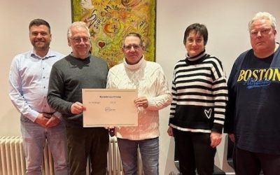 Spende für den Rosenheimer Verein Pro Senioren