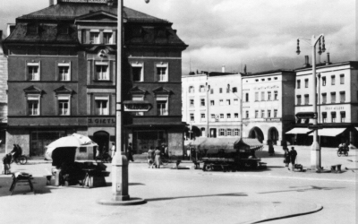 Ludwigsplatz, Rosenheim, ca. 1910