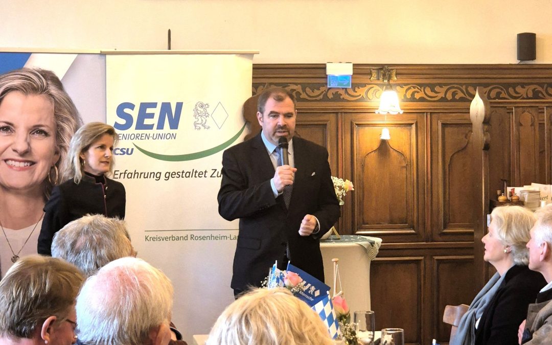 Florian Hahn (CDU/CSU) zu Besuch in Rosenheim: „Deutschland und die Nato sind bedroht“