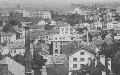 Luftaufnahme, Rosenheim, 1899