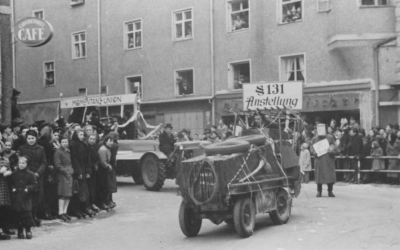 Ludwigsplatz, Rosenheim, 1950er