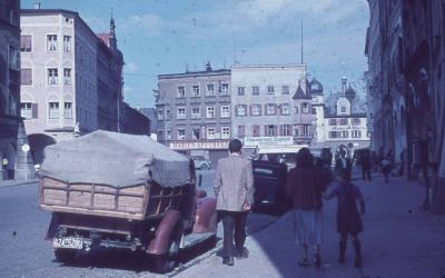 Max-Josefs-Platz, Rosenheim, 1949