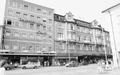 Münchener Straße, Rosenheim, 1980er