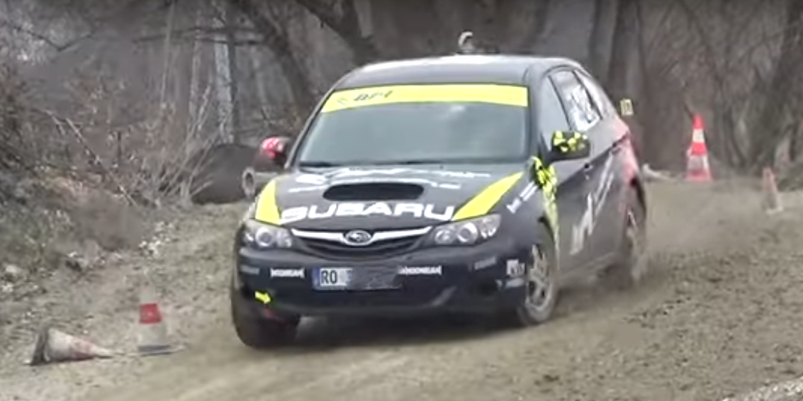 2025 Mamming TS 1 RGR-Pilot Thomas Sobek, brt Subaru Impreza Diesel in Action. Foto: Copyright Rallye tv