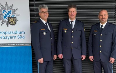 Amtswechsel bei der Polizeiinspektion Freilassing