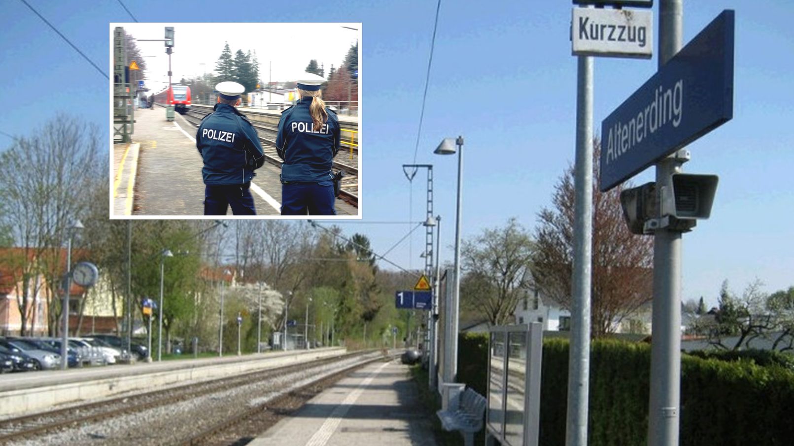 250303_Faschingszug Die Bundespolizei München warnt vor lebensgefährlichem S-Bahn-Surfen, nachdem drei Jugendliche bei Erding auf einer Zug-Kupplung mitgefahren waren. Foto: Bundespolizei