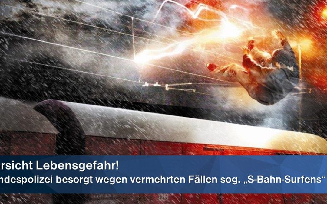 Wieder ein Bahn-Surfer in München gefasst – Bundespolizei warnt