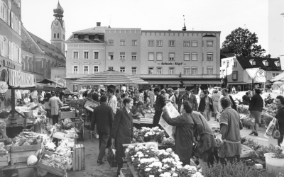 Ludwigsplatz, Rosenheim, 1960er