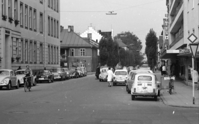 Heilig-Geist-Straße, Rosenheim, 1962