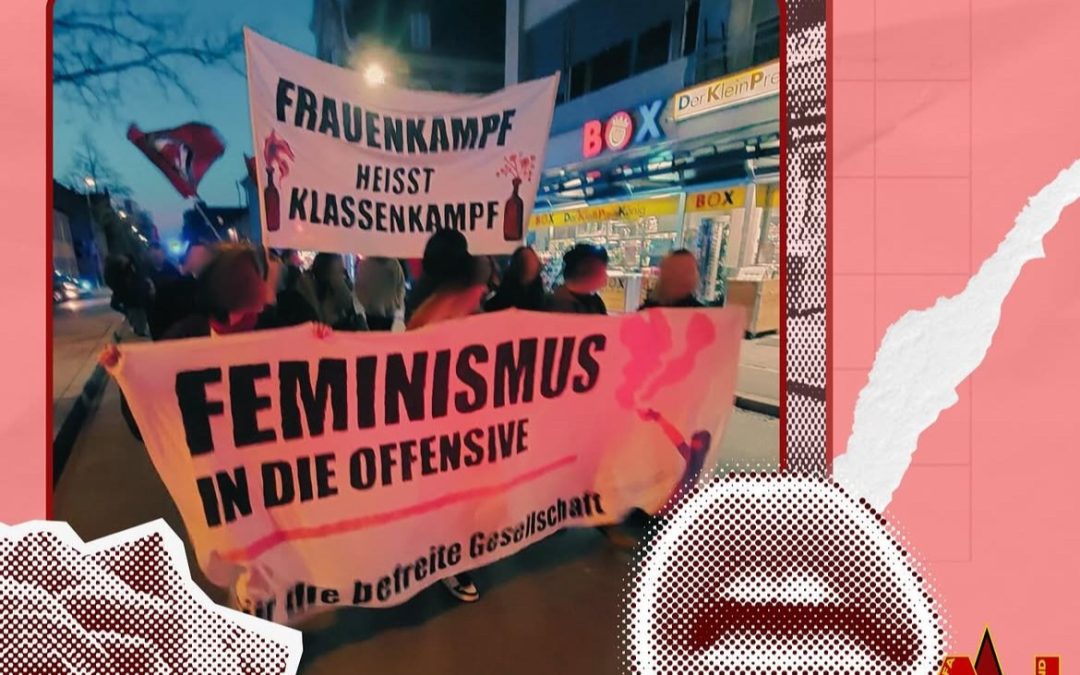 Demo zum Frauenkampftag in Wasserburg am Inn
