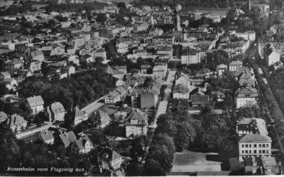 Luftaufnahme, Rosenheim, 1939