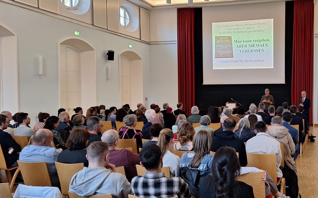 kbo-Inn-Salzach-Klinikum in Wasserburg erinnerte an finsteres Kapitel der Geschichte