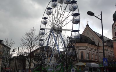 Das Riesenrad ist zurück auf dem Rosenheimer Ludwigsplatz