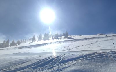 Am Sudelfeld droben ist der Winter noch daheim