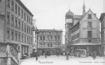 Ludwigsplatz, Rosenheim, 1905