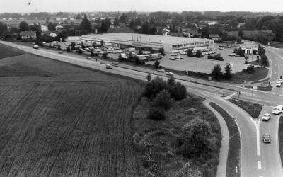 Panorama-Kreuzung, Rosenheim, 1980er Jahre