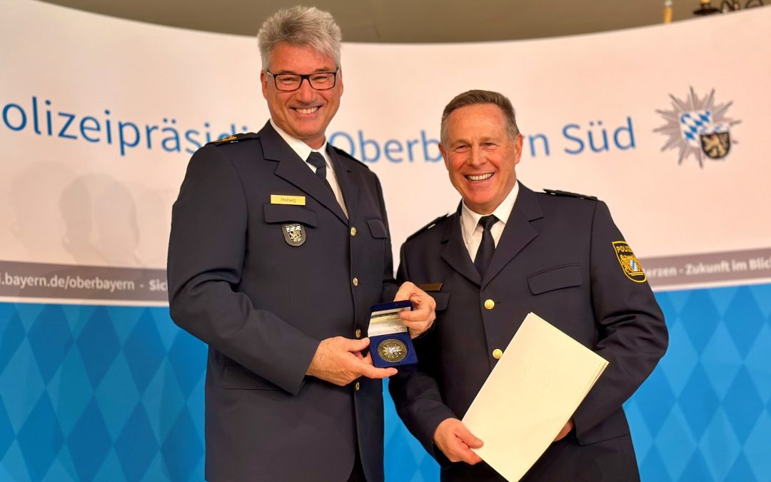 Verabschiedung des langjährigen Leiters der Polizeiinspektion Wolfratshausen