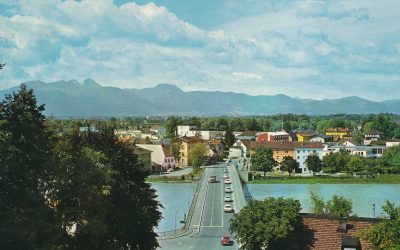 Innbrücke, Rosenheim, 1969