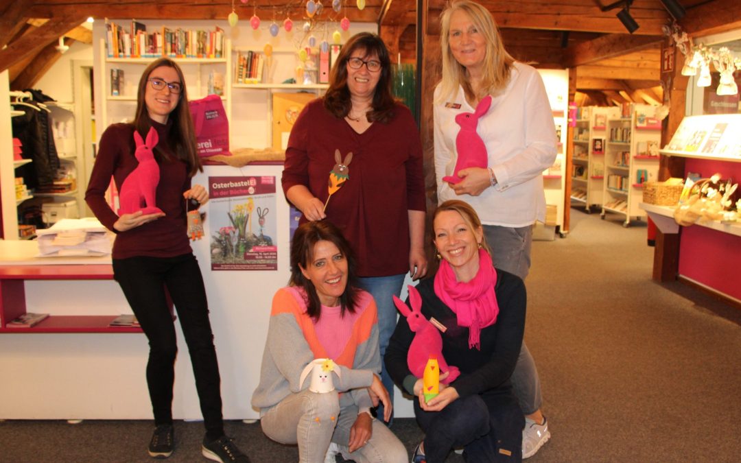 Eine bunte Tüte voller OsterbastelEien in Prien