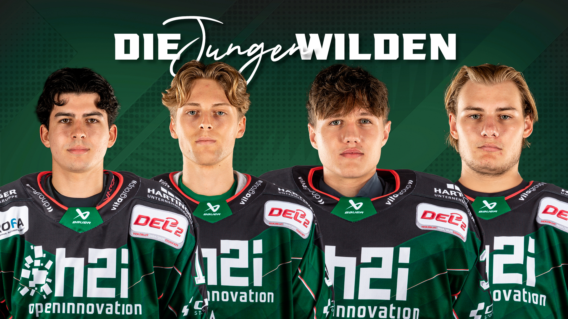 Die jungen wilden Neuen DEL2 Spieler Copyright: Starbulls Rosenheim
