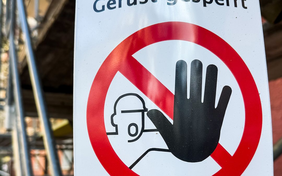 1 Minute gedenken: Weniger Unfälle im Job durch mehr Arbeitsschutz in Rosenheim