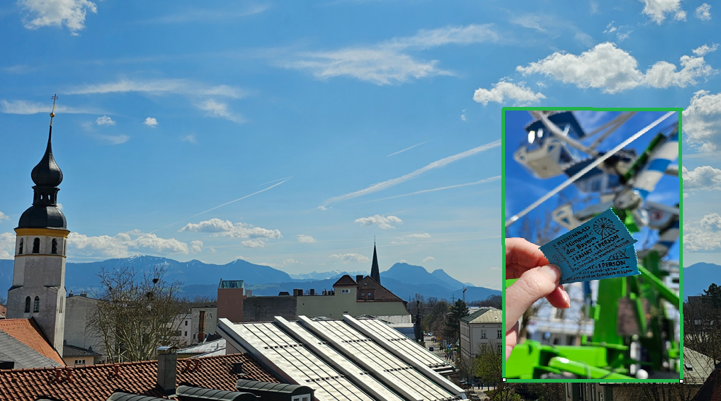 Den Bergen nah – mit dem Rosenheimer Riesenrad