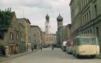 Heilig-Geist-Straße, Rosenheim, 1952