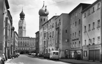 Heilig-Geist-Straße, Rosenheim, 1950er Jahre