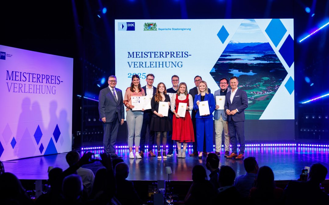 IHK und Bayerische Staatsregierung übergeben Meisterpreise