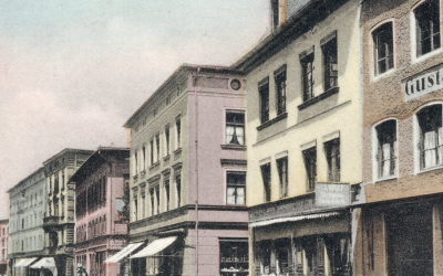Innstraße, Rosenheim, ca. 1890